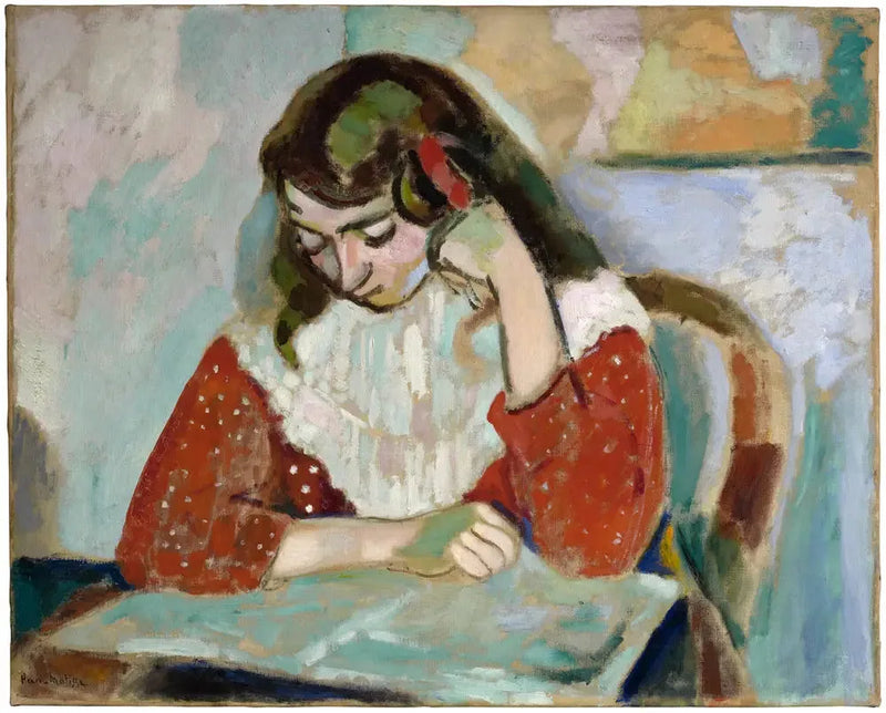 Marguerite som leser - Henri Matisse
