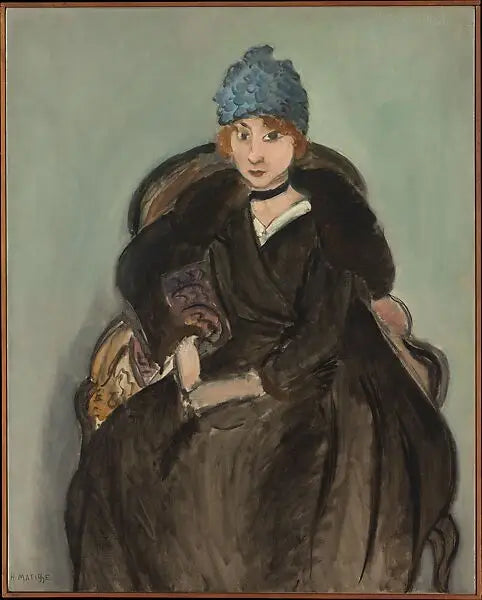 Marguerite med hatt - Henri Matisse