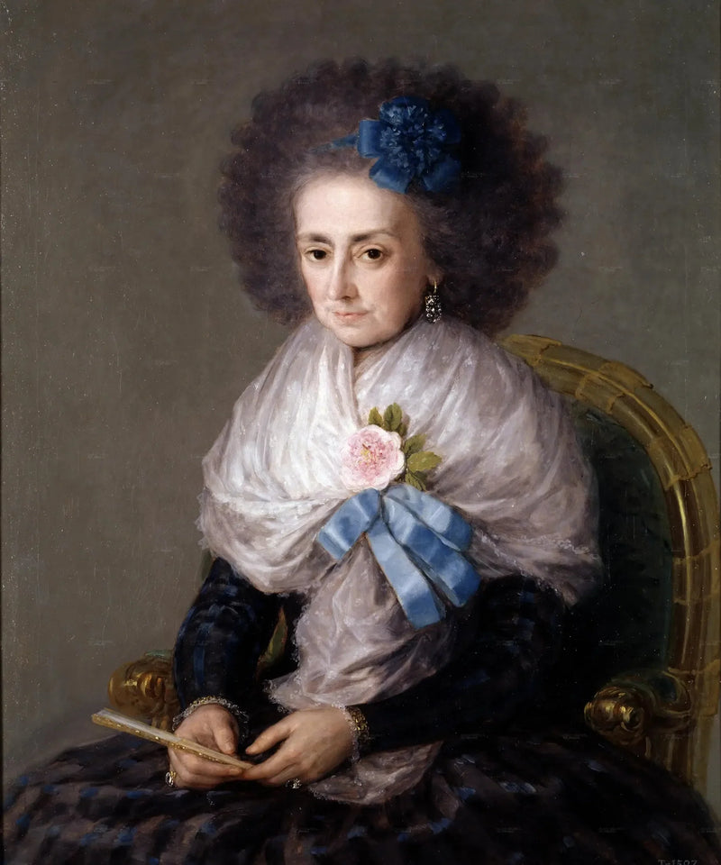 María Antonia Gonzaga, enke markise av Villafranca - Francisco de Goya