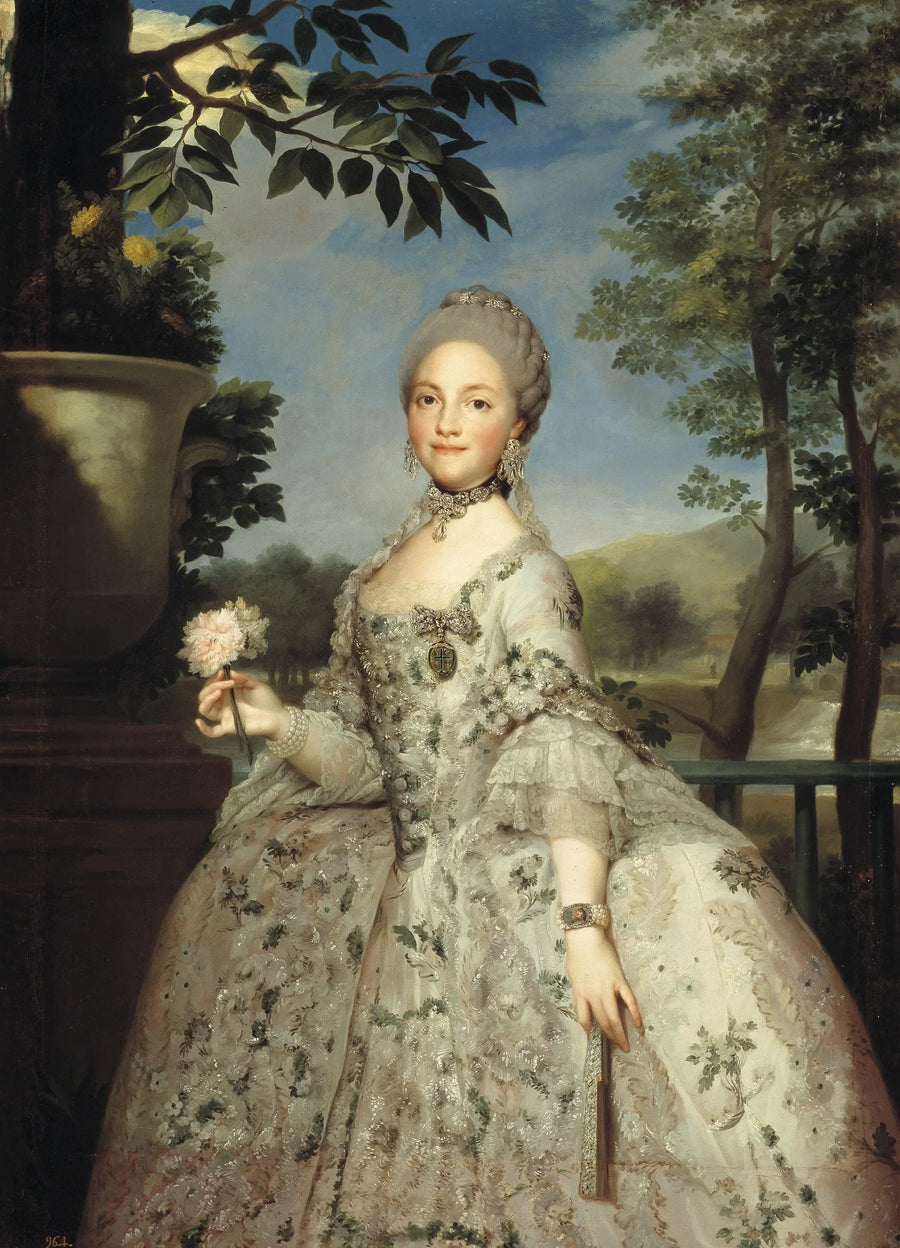 Maria Luisa av Parma, prinsesse av Asturiaene - Anton Raphael Mengs