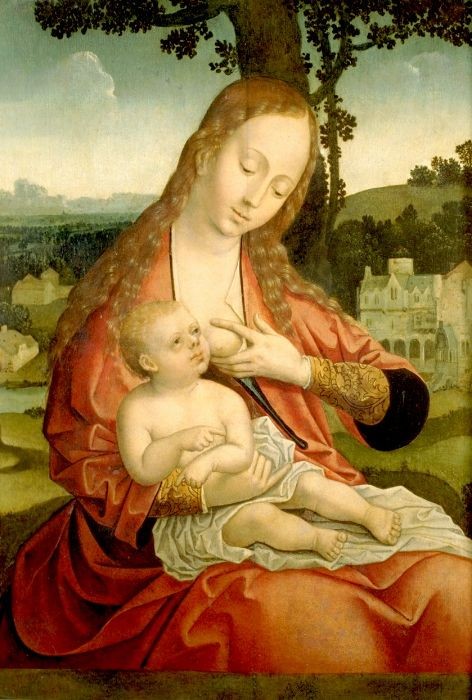 Maria mit dem Kind - Bernard van Orley