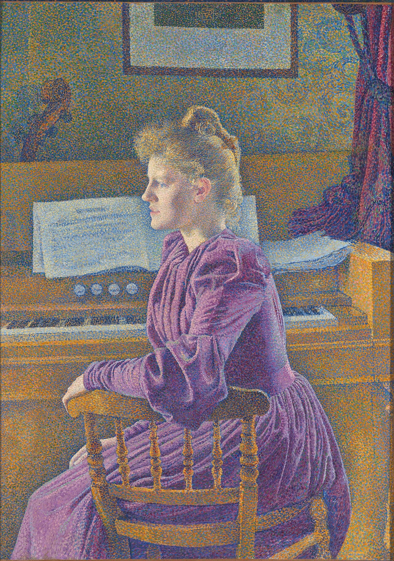 Maria Sèthe, den fremtidige fru Henry Van de Velde - Théo van Rysselberghe