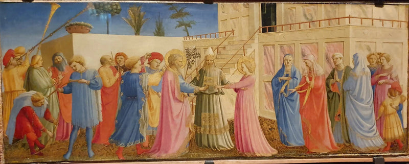 Jomfru Marias bryllup - Fra Angelico

Source:
Mariage de la Vierge - Fra Angelico