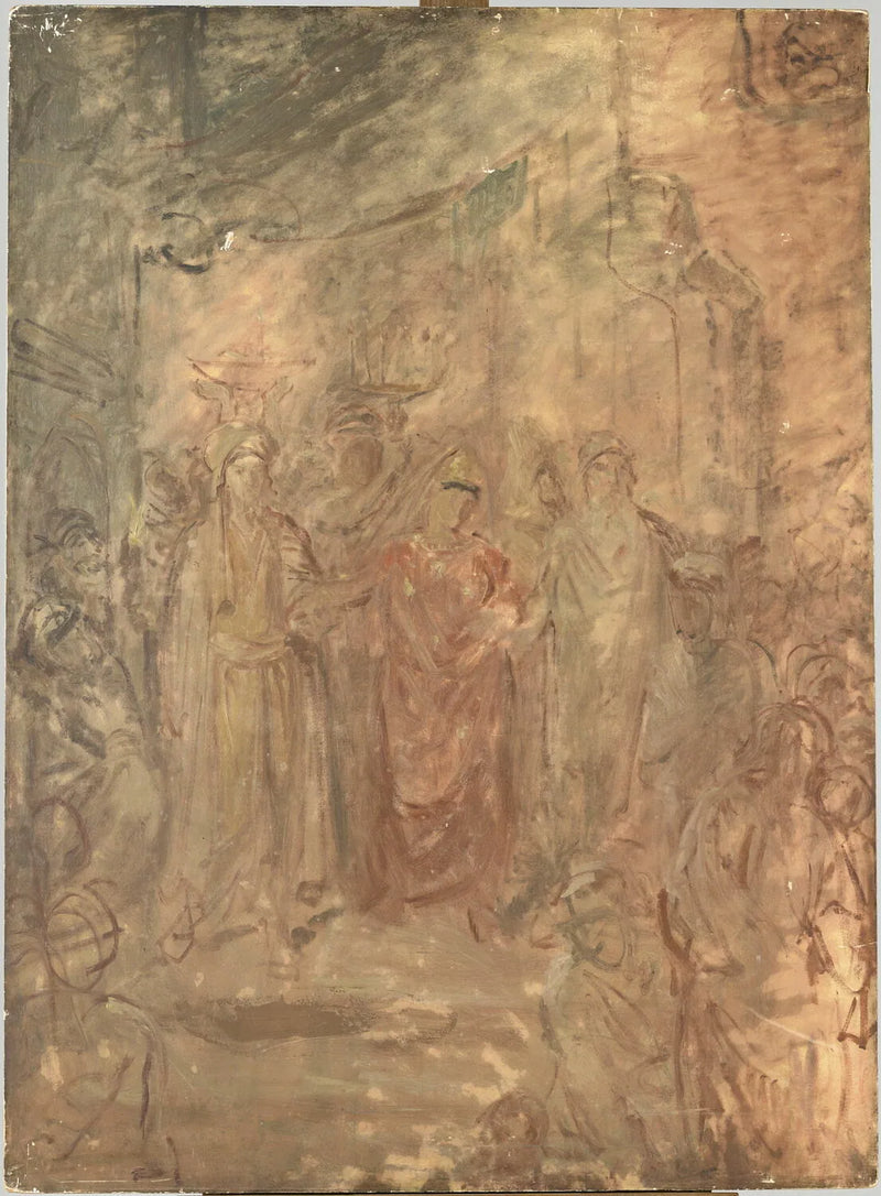 Jødisk bryllup i Constantine - Théodore Chassériau