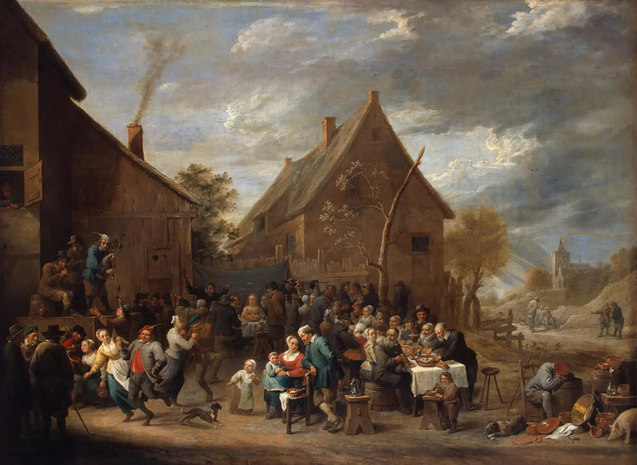 Bondebrudd - David Teniers den Yngre

Source:
Mariage paysan - David Teniers le Jeune