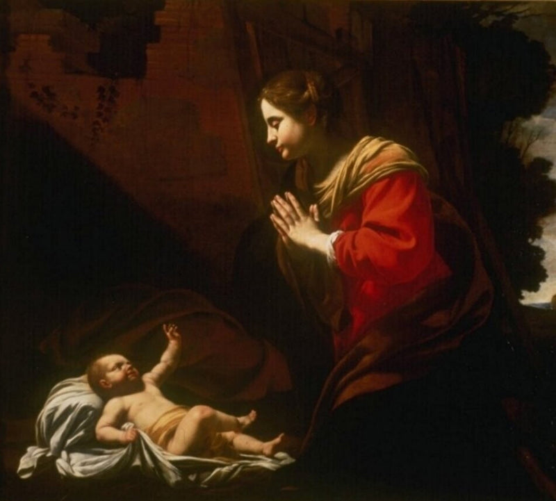Marie elsker barnet - Simon Vouet