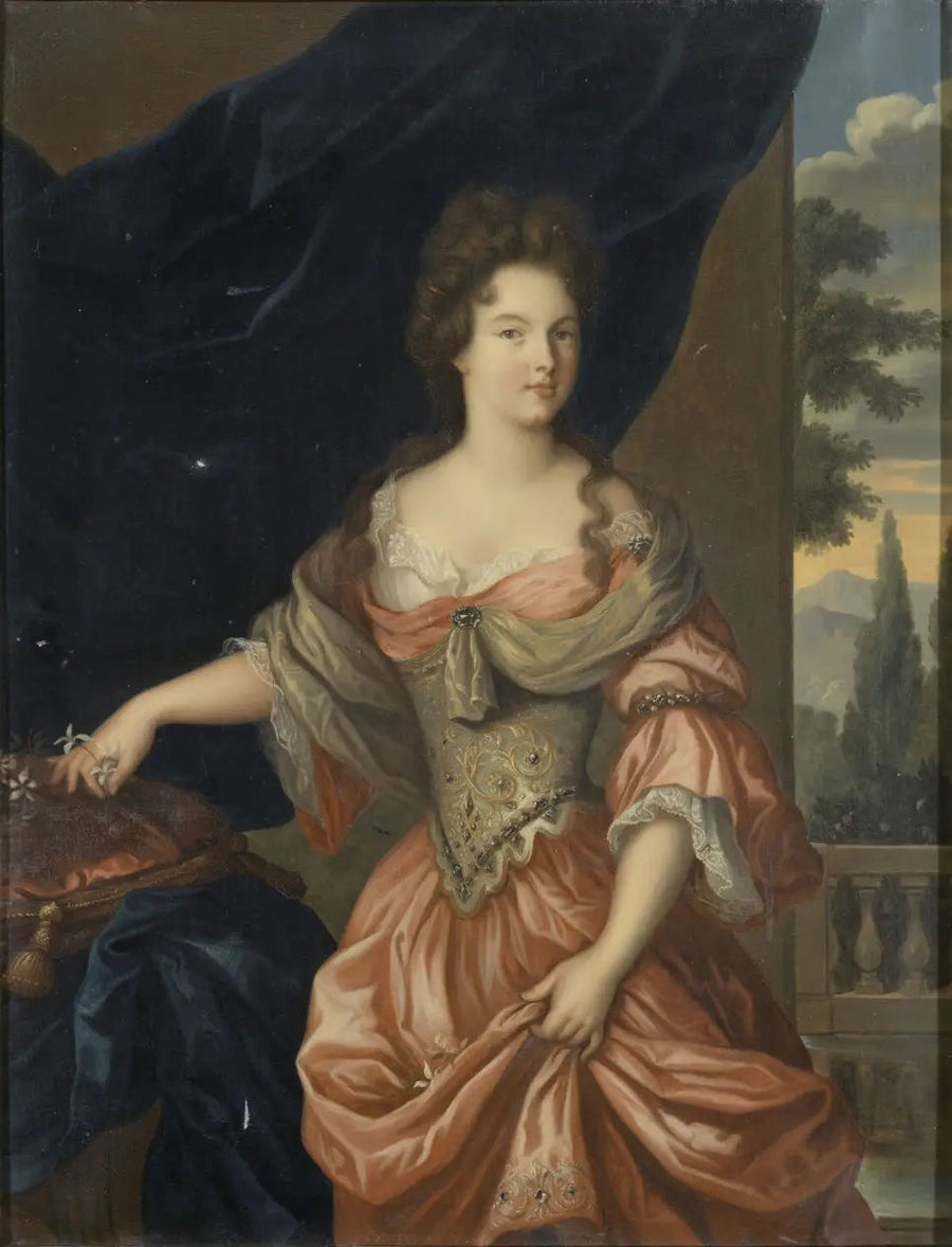 Marie-Anne de Bourbon, hertuginne av Vendôme (1678-1718) - Hippolyte Flandrin