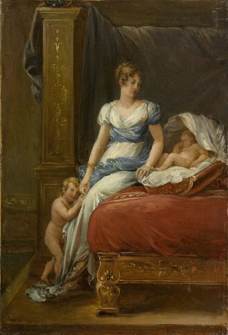 Marie-Annonciade-Caroline Bonaparte, dronning av Napoli og hennes barn - François Gérard

Source:
Marie-Annonciade-Caroline Bonaparte, reine de Naples et ses enfants - François Gérard