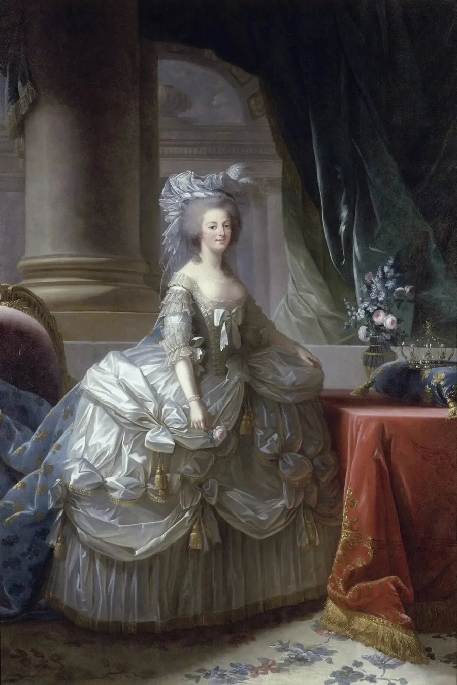 Marie-Antoinette, dronning av Frankrike (1755-1793) - Élisabeth Vigée Le Brun

Source:
Marie-Antoinette, reine de France (1755-1793) - Élisabeth Vigée Le Brun