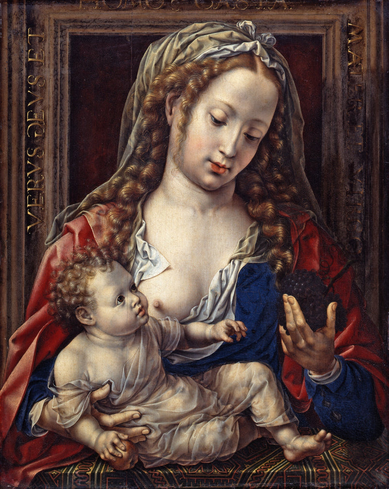 Maria med barnet Jesus - Jan Gossaert