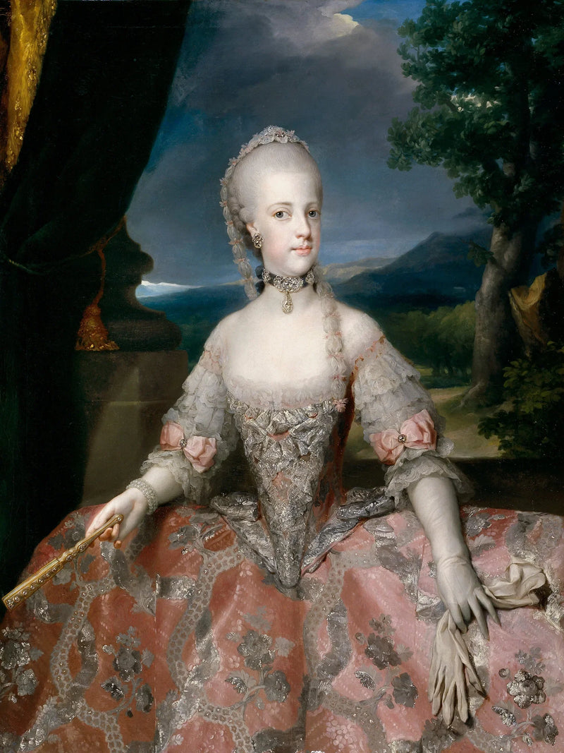 Marie-Caroline av Østerrike, dronning av Napoli - Anton Raphael Mengs