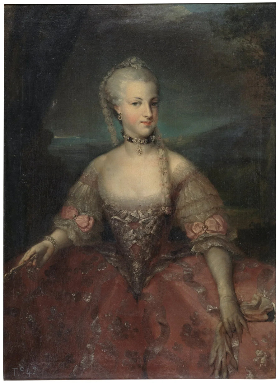Marie-Caroline av Habsbourg-Lorraine, dronning av Napoli - Anton Raphael Mengs