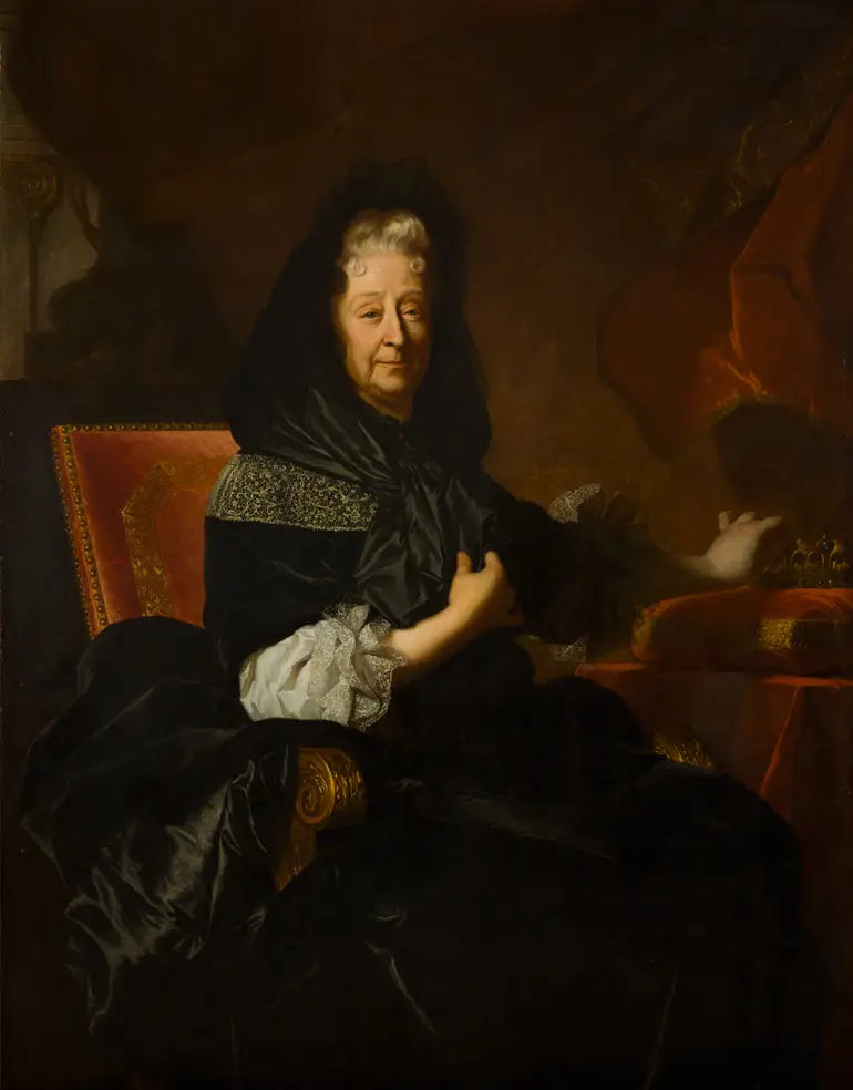 Marie d'Orléans, hertuginne av Nemours - Hyacinthe Rigaud