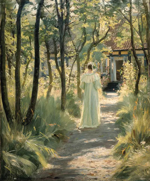 Marie i hagen - Peder Severin Krøyer