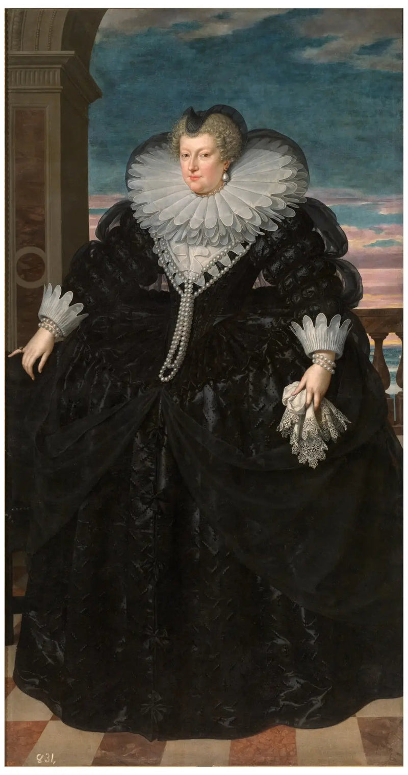 Marie de Médicis som en enke - Frans Pourbus den Yngre

Source:
Marie de Médicis en veuve - Frans Pourbus the Younger