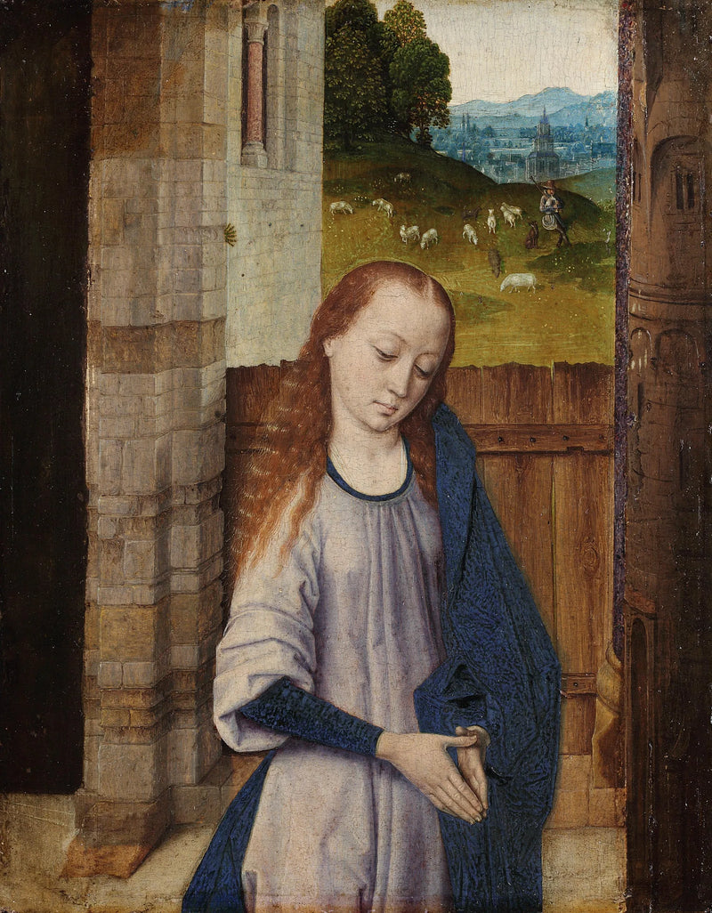 Maria i bønn - Dirk Bouts