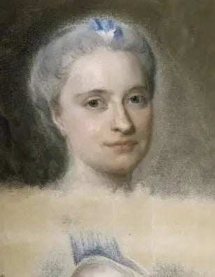 Marie-Josèphe av Sachsen, dauphine (1731-1767) - Maurice-Quentin de La Tour