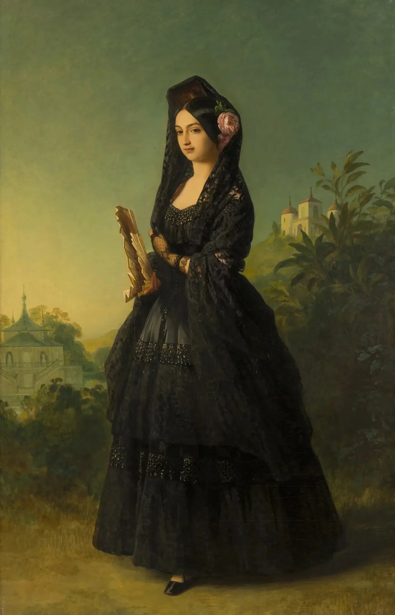 Marie-Louise-Ferdinande de Bourbon, hertuginne av Montpensier (1846-1897) - Franz Xaver Winterhalter

Source:
Marie-Louise-Ferdinande de Bourbon, duchesse de Montpensier (1846-1897) - Franz Xaver Winterhalter
