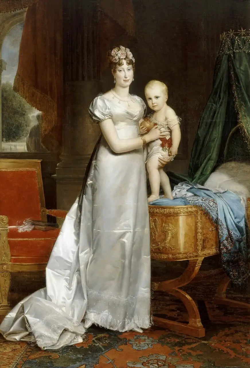 Marie-Louise, keiserinne av Frankrike og Roms konge - François Gérard

Source:
Marie-Louise, impératrice des Français et le roi de Rome - François Gérard