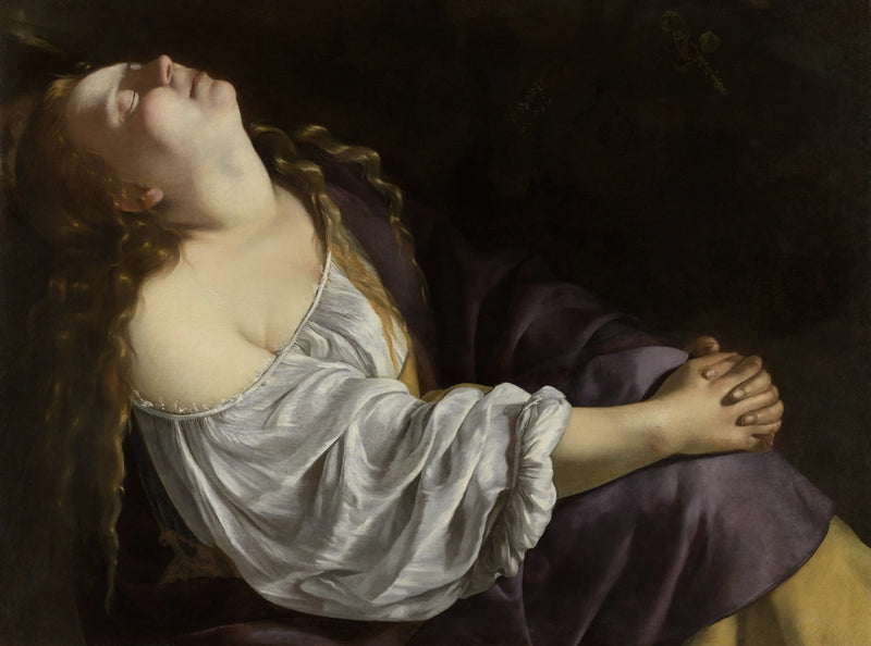 Marie-Magdalena i ekstase - Artemisia Gentileschi