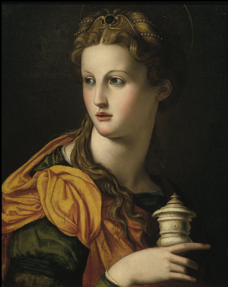 Marie-Madeleine (Ung florentinsk kvinne fremstilt som Maria Magdalena) - Bronzino