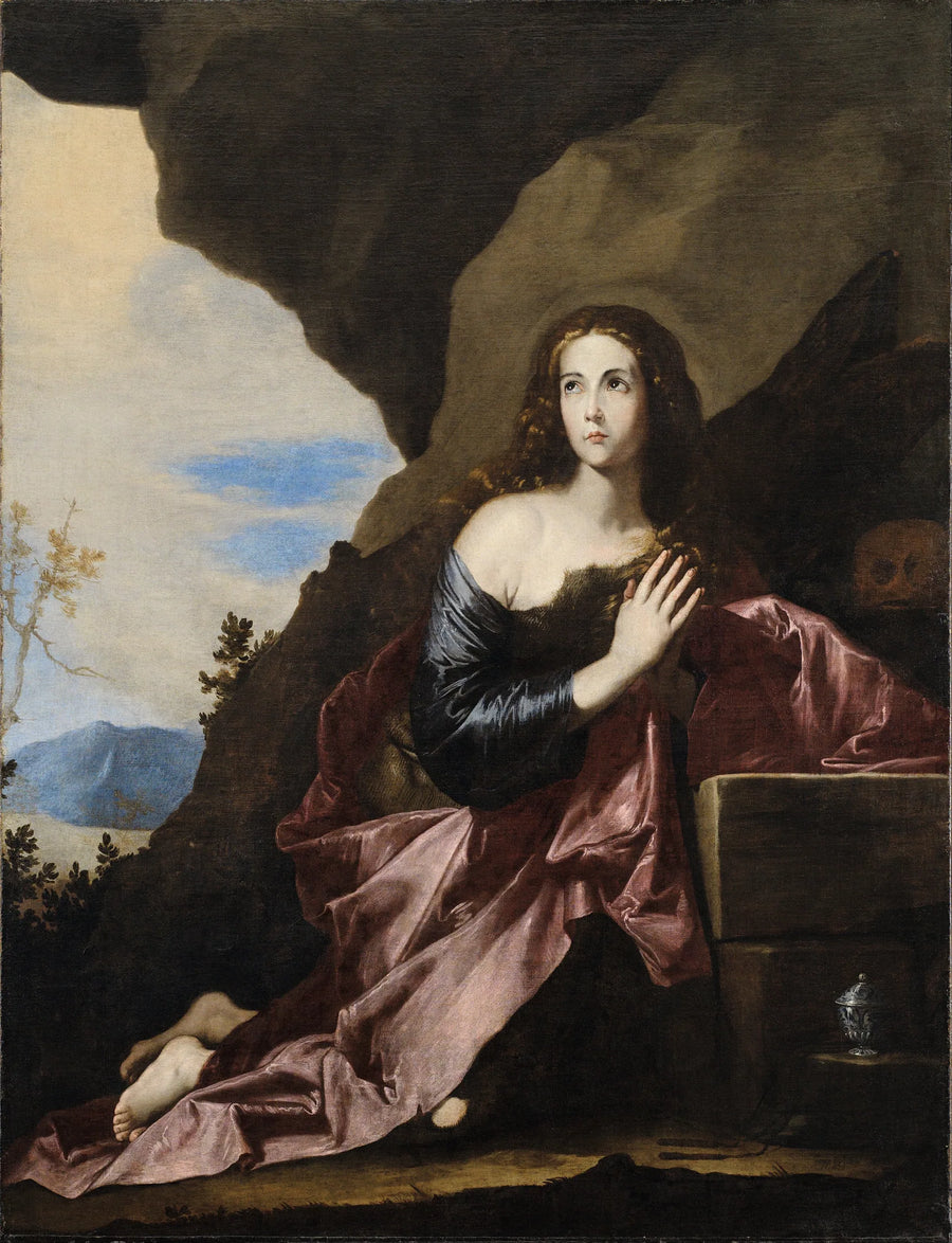 Maria Magdalene omvendt - Jusepe de Ribera