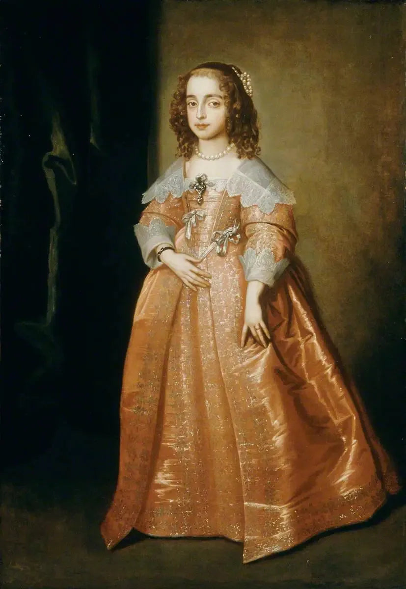 Marie, prinsesse av Orange (1631-1660), datter av Charles I

Source:
Marie, princesse d'Orange (1631-1660), fille de Charles Ier - Antoine van Dyck