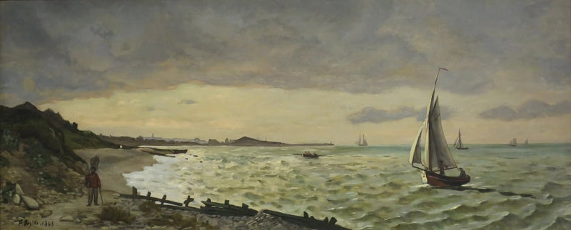 Marine i Sainte-Adresse - Frédéric Bazille