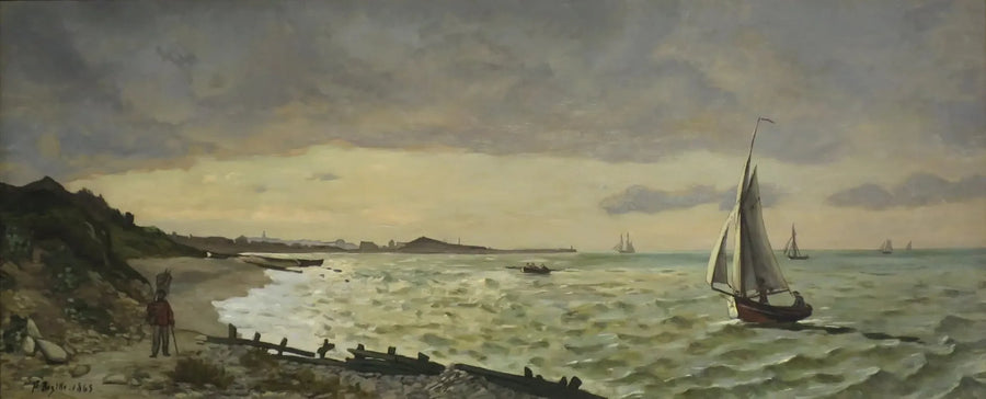 Marine i Sainte-Adresse - Frédéric Bazille
