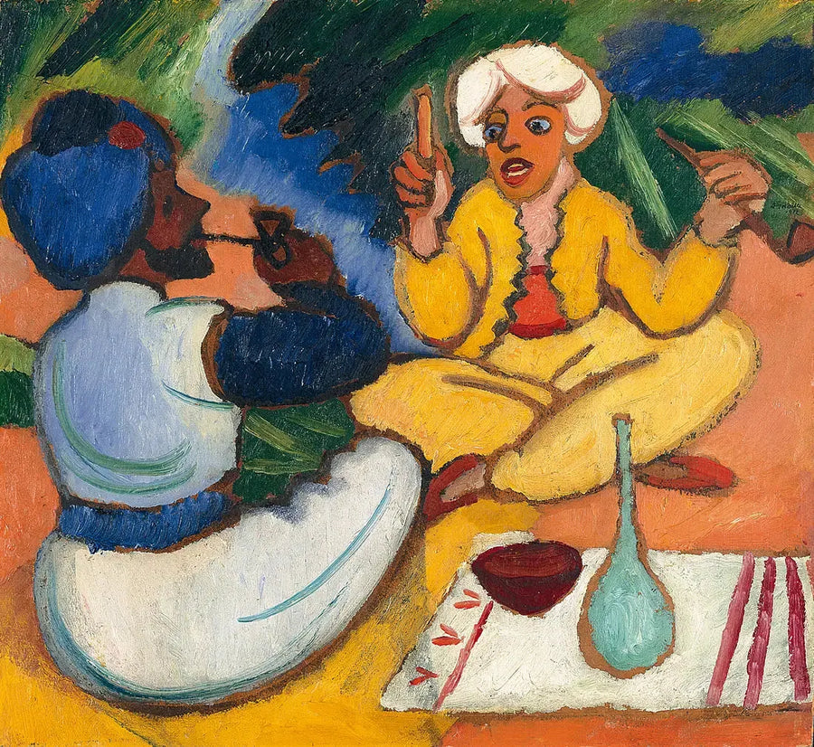 Gåmarkører - August Macke