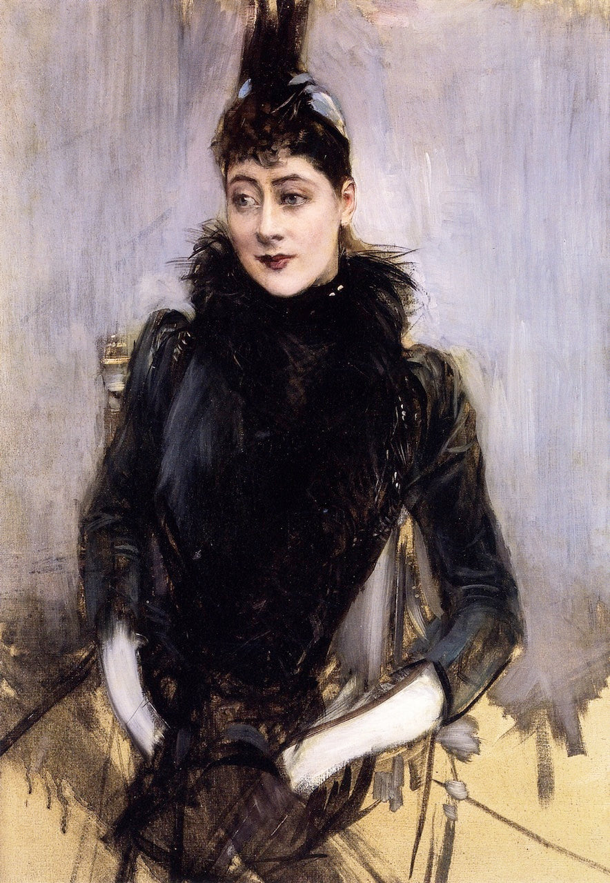 Marquise Adriana Franzoni - Giovanni Boldini - Alpha Reproduction