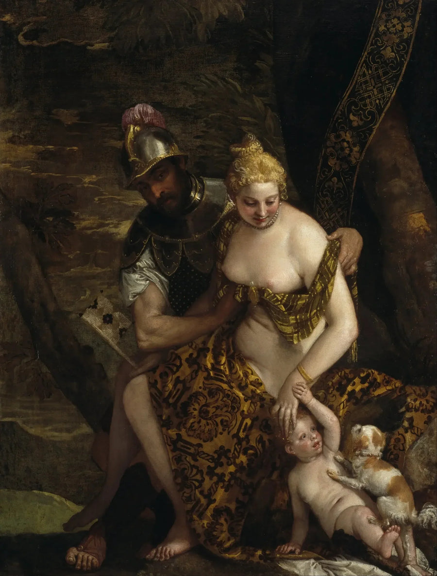 Mars avkledd Venus med Cupido og en hund - Paul Véronèse

Source:
Mars déshabillant Vénus avec Cupidon et un chien - Paul Véronèse