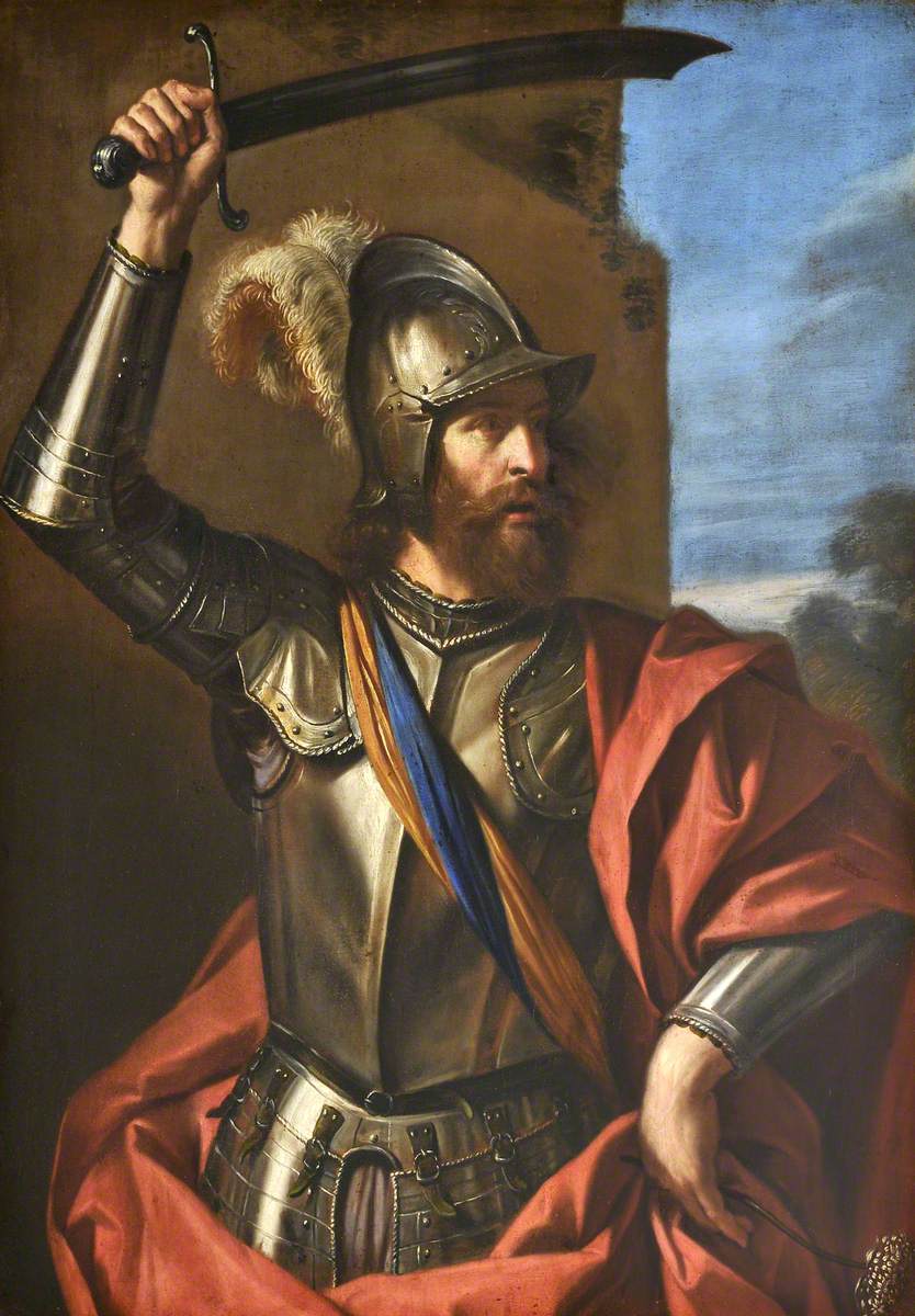 Mars - Guercino image 1 copie peinte à la main à l’huile