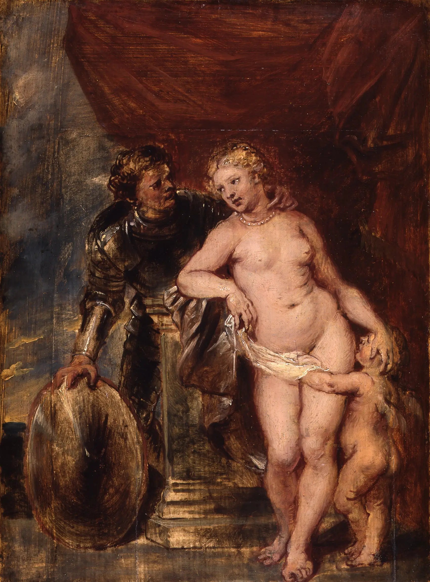 Mars, Vénus et Amour - Peter Paul Rubens image 1 reproduction d’œuvre d’art à l’huile
