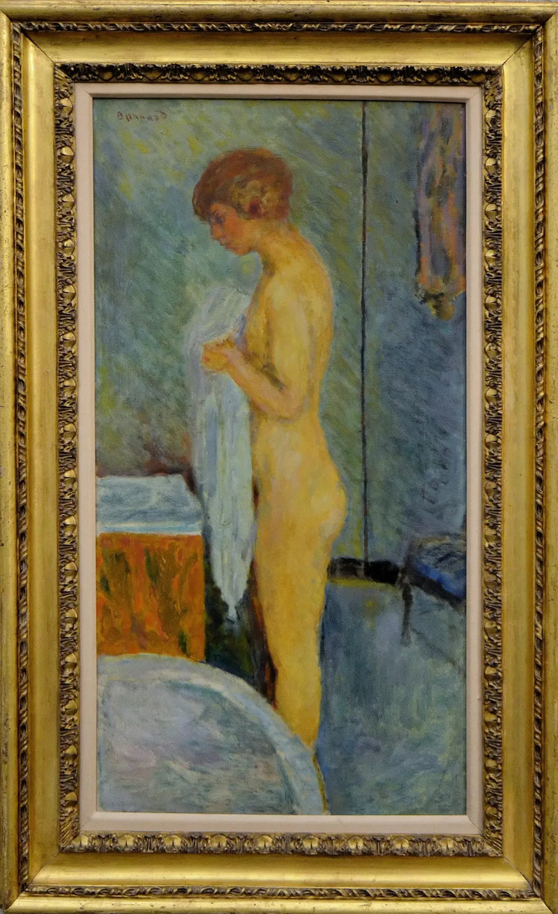 Marthe ved sitt toalett - Pierre Bonnard