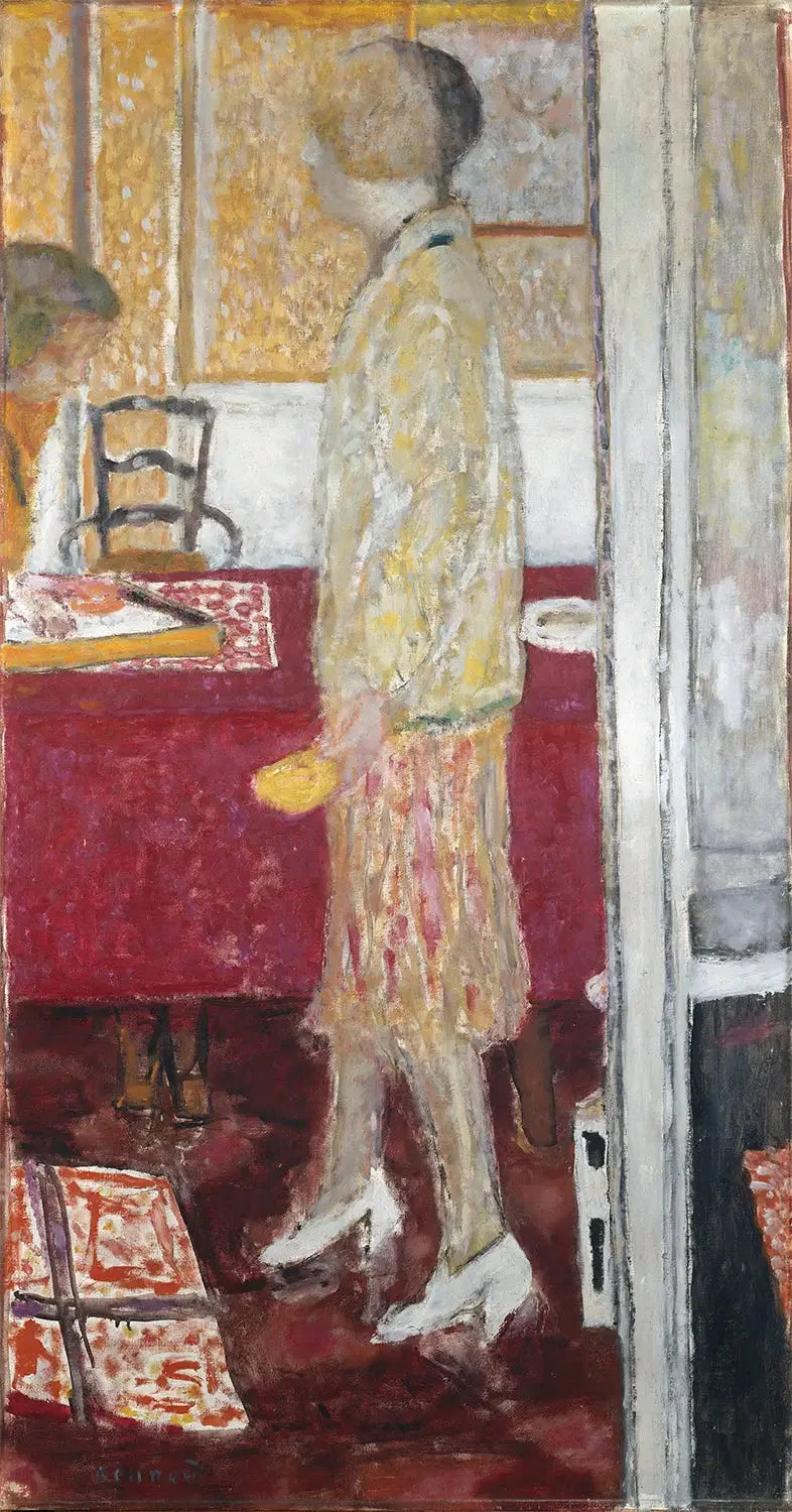 Marthe i spisestuen i Cannet - Pierre Bonnard