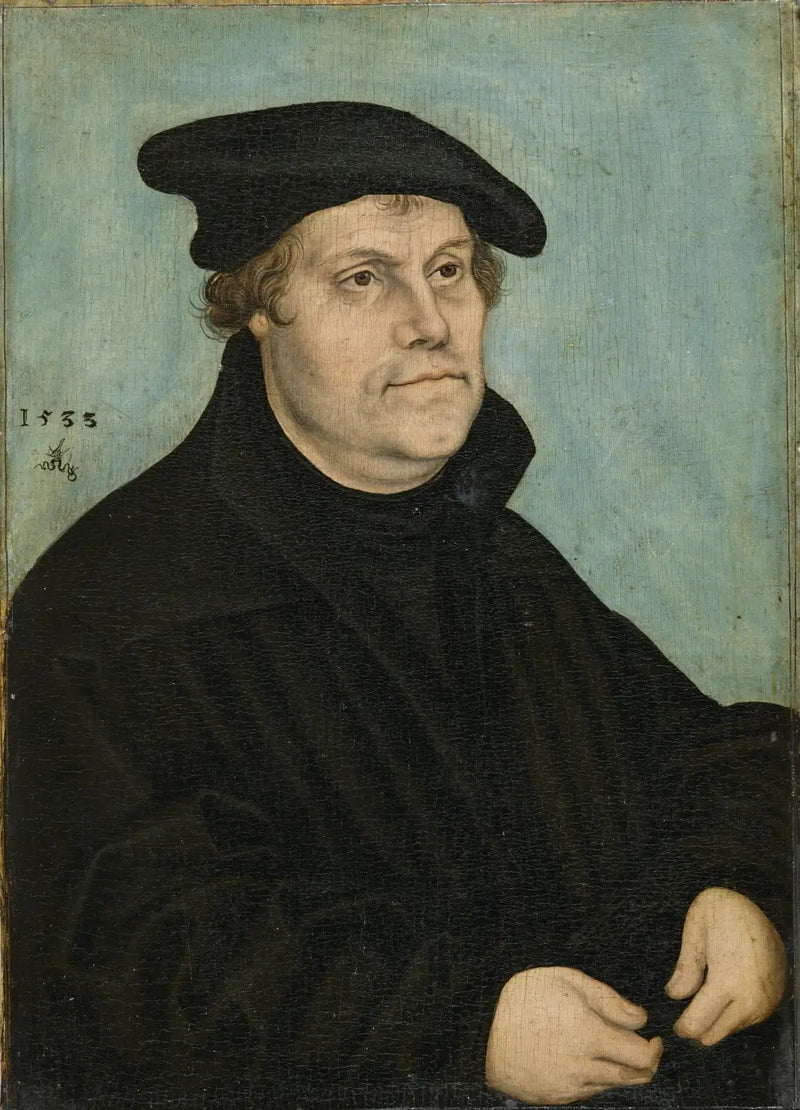 Martin Luther i en alder av 50 år - Lucas Cranach den eldre