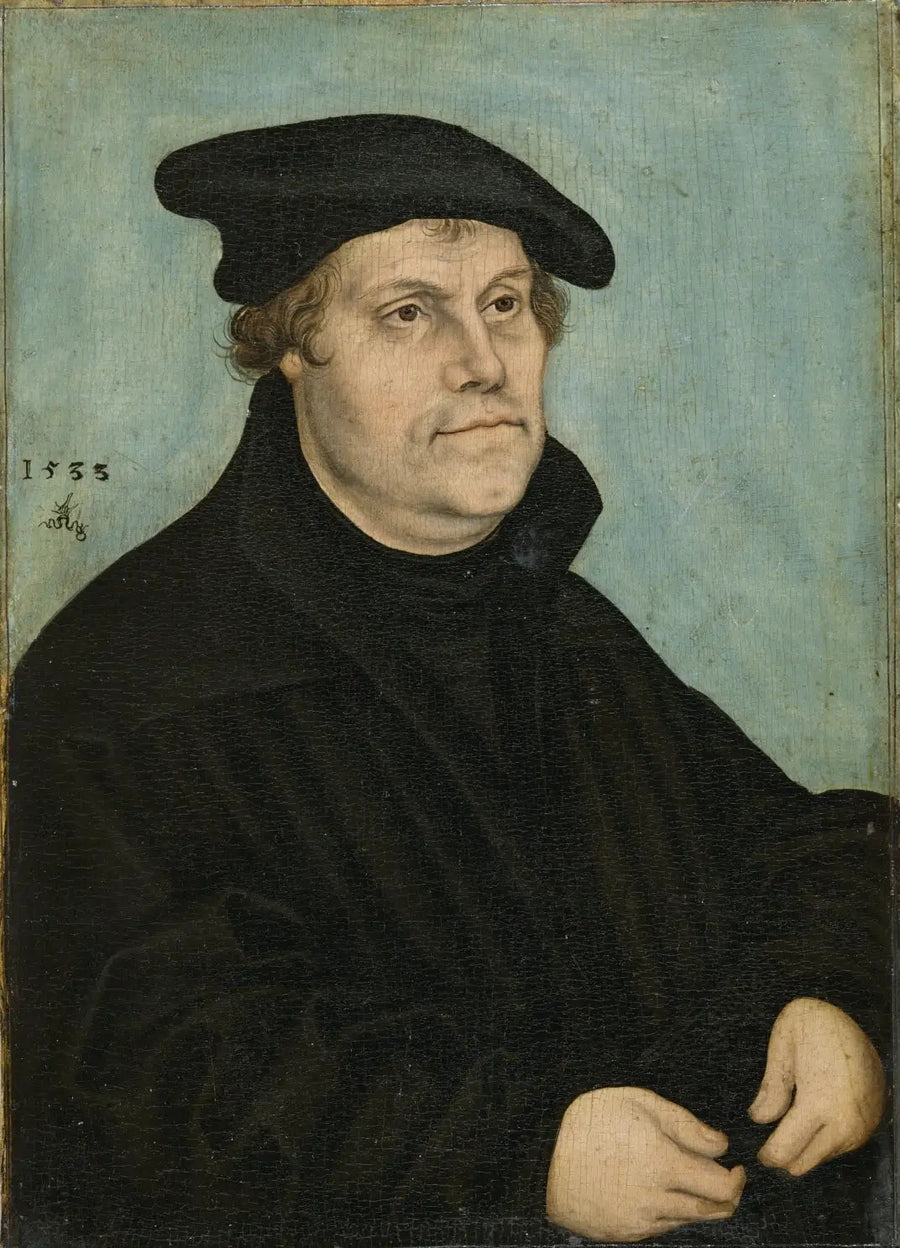 Martin Luther i en alder av 50 år - Lucas Cranach den eldre