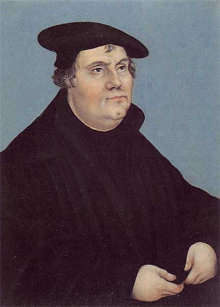 Martin Luther - Lucas Cranach den eldre