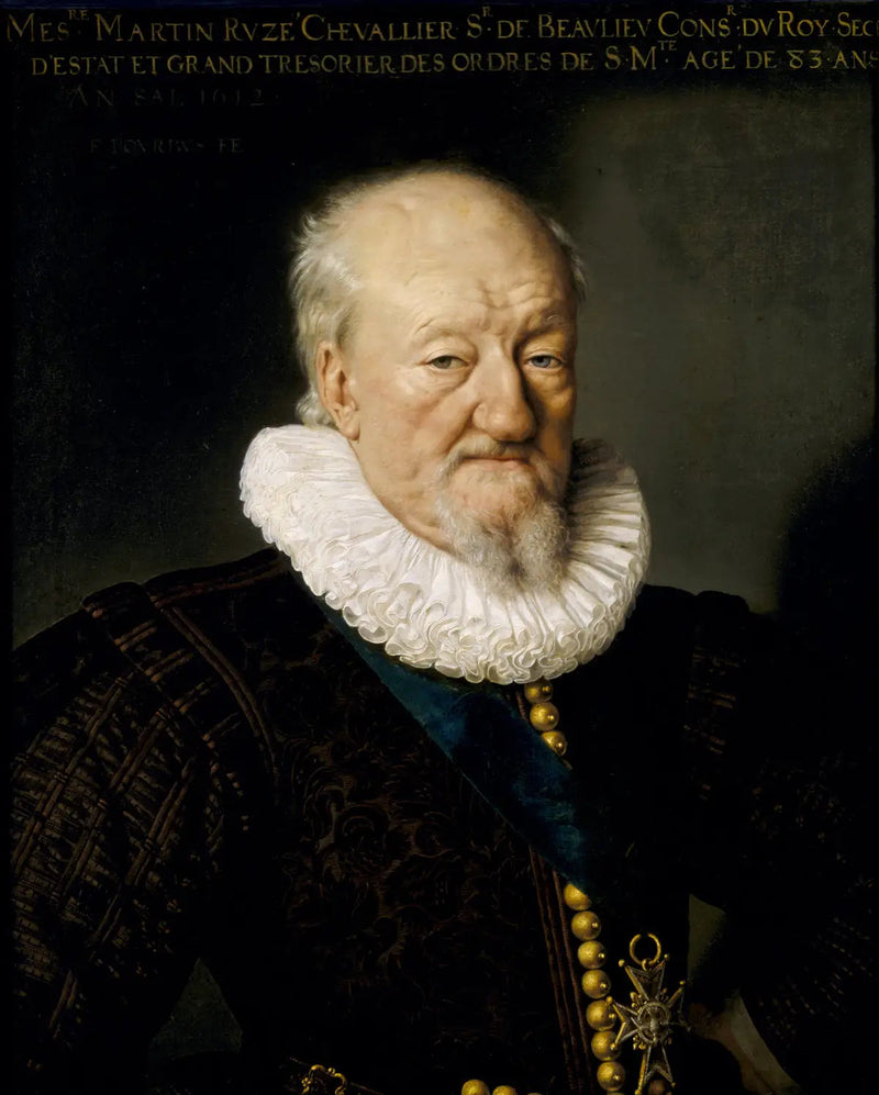 Martin Ruzé, herre av Beaulieu (1527-1613), 83 år gammel - Frans Pourbus den Yngre

Source:
Martin Ruzé, seigneur de Beaulieu (1527-1613), âgé de 83 ans - Frans Pourbus the Younger