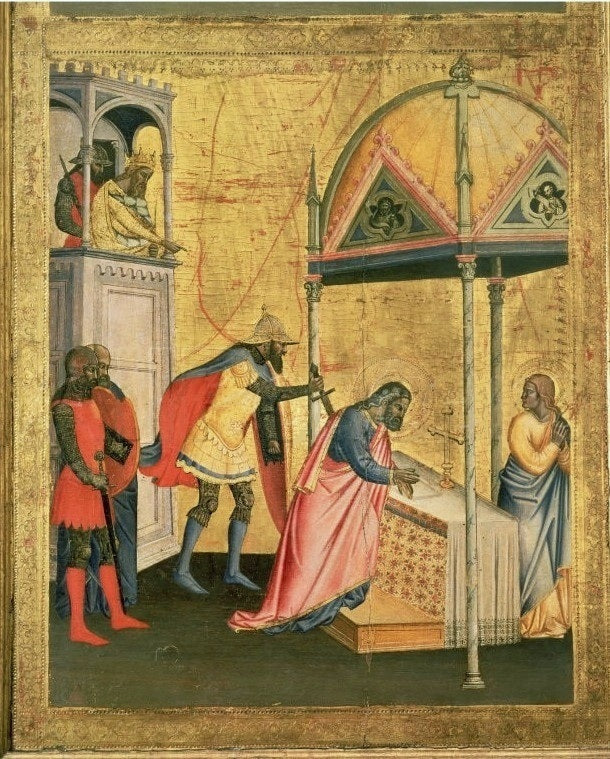 Martyrdøden til Matteus - Andrea Orcagna