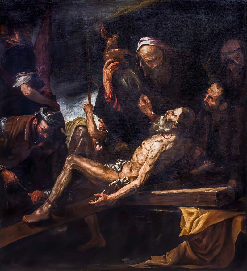 Saint Andreas-martyriet - Jusepe de Ribera