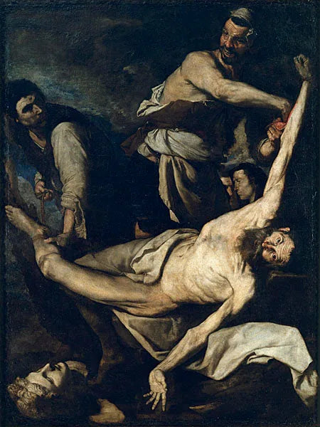 Martyrdom av Saint Barthélemy - Jusepe de Ribera