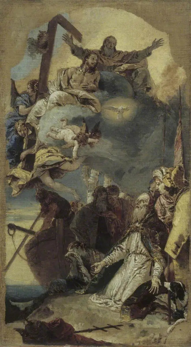 Saint Clément's martyrdom - Giovanni Battista Tiepolo