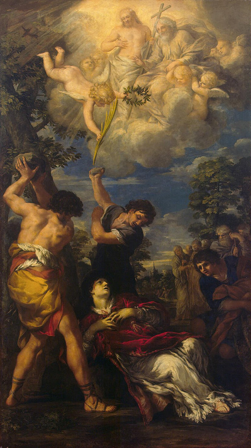 Saint Stefan martyrdom - Pietro da Cortona