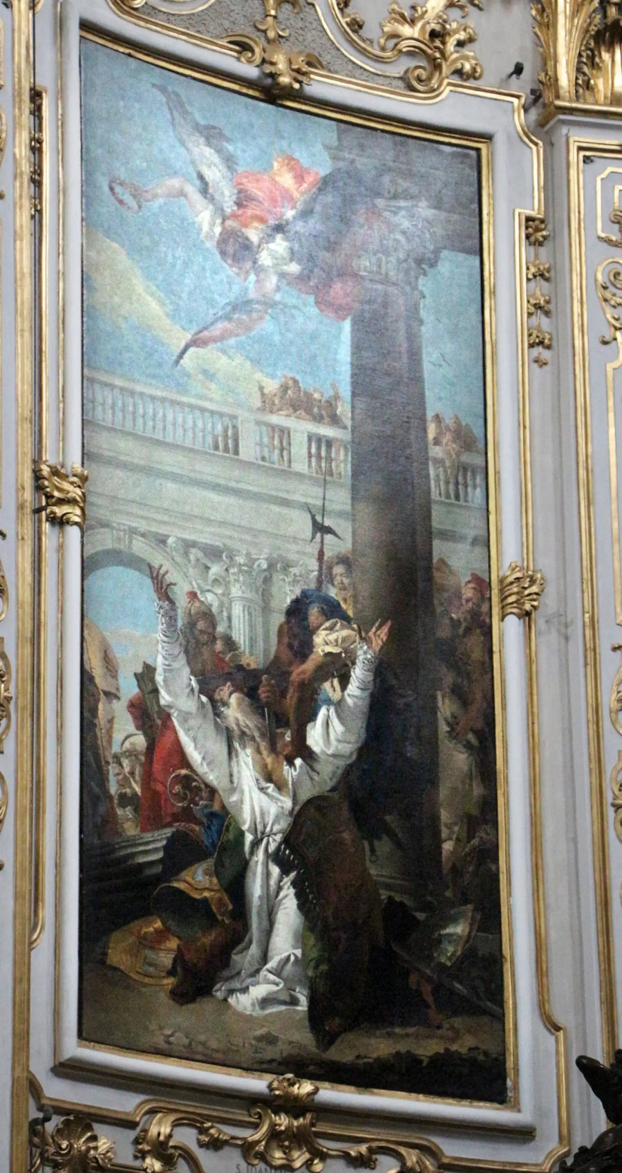 Saint Johannes Biskopens Martyrdom - Giovanni Battista Tiepolo