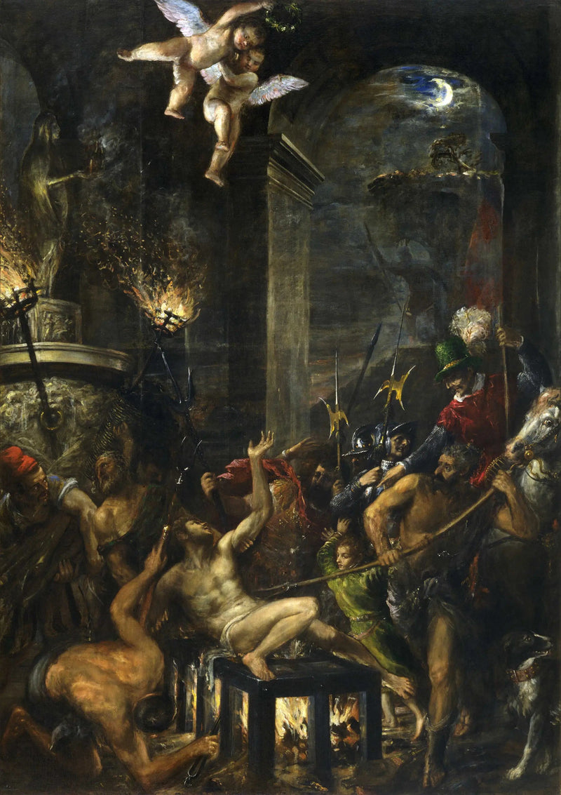Saint Laurent-martyriet - Titian