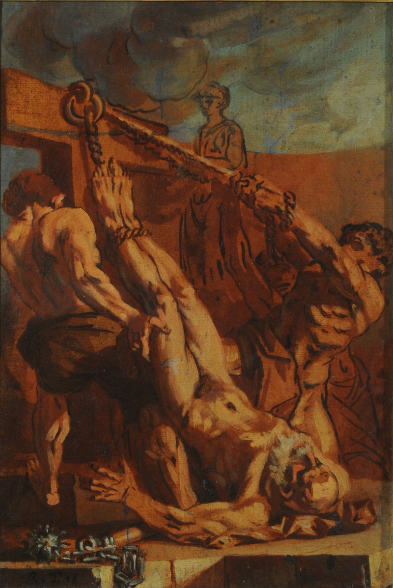 Martyrdom av Saint Peter - Jacopo Tintoretto