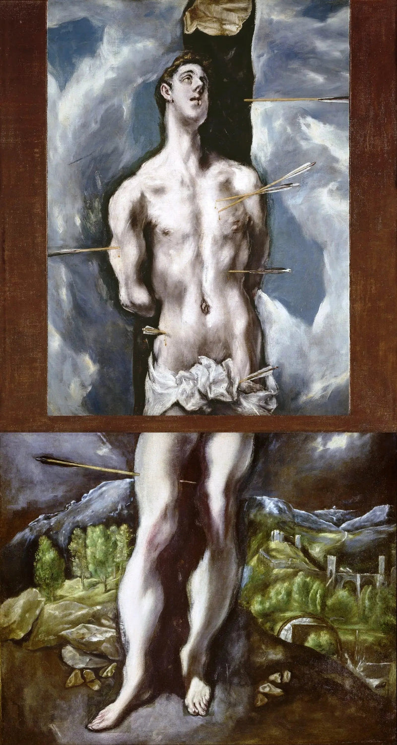 Saint Sebastian-martyrium - El Greco