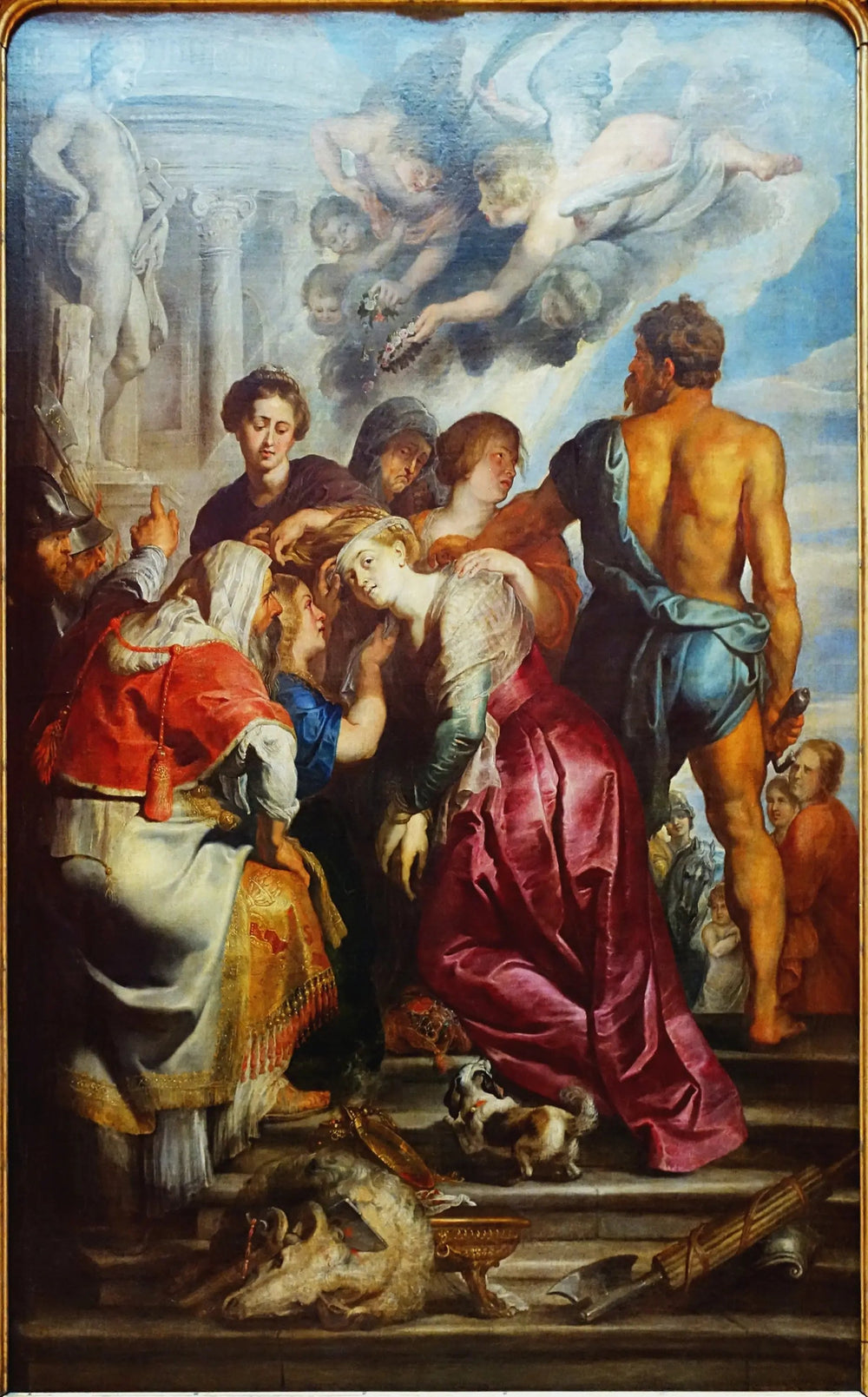 Martyre de sainte Catherine - Peter Paul Rubens image 1 reproduction de peinture à l’huile